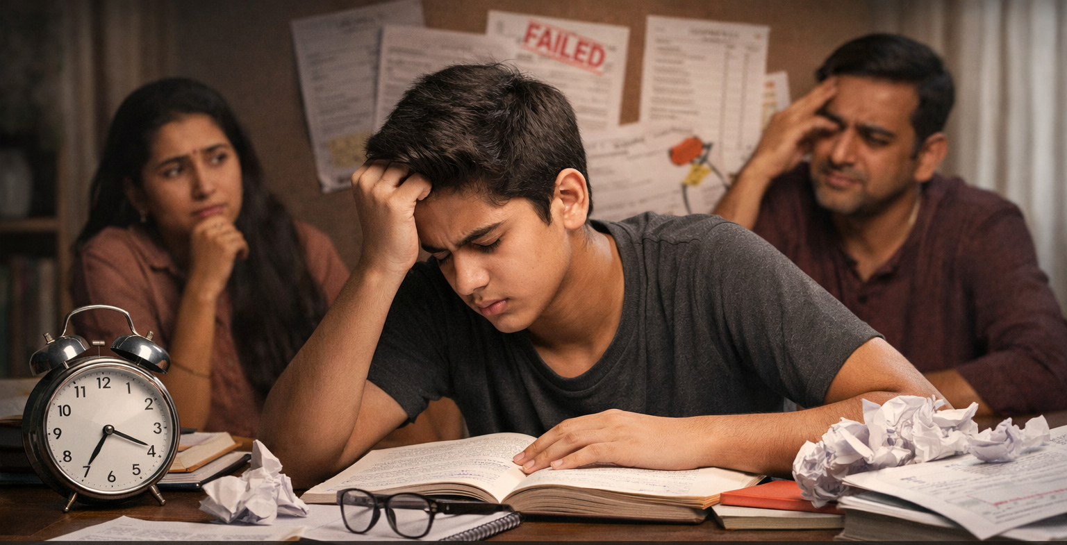 विद्यार्थ्यांवर अभ्यासाचा ताण का वाढतो आहे?