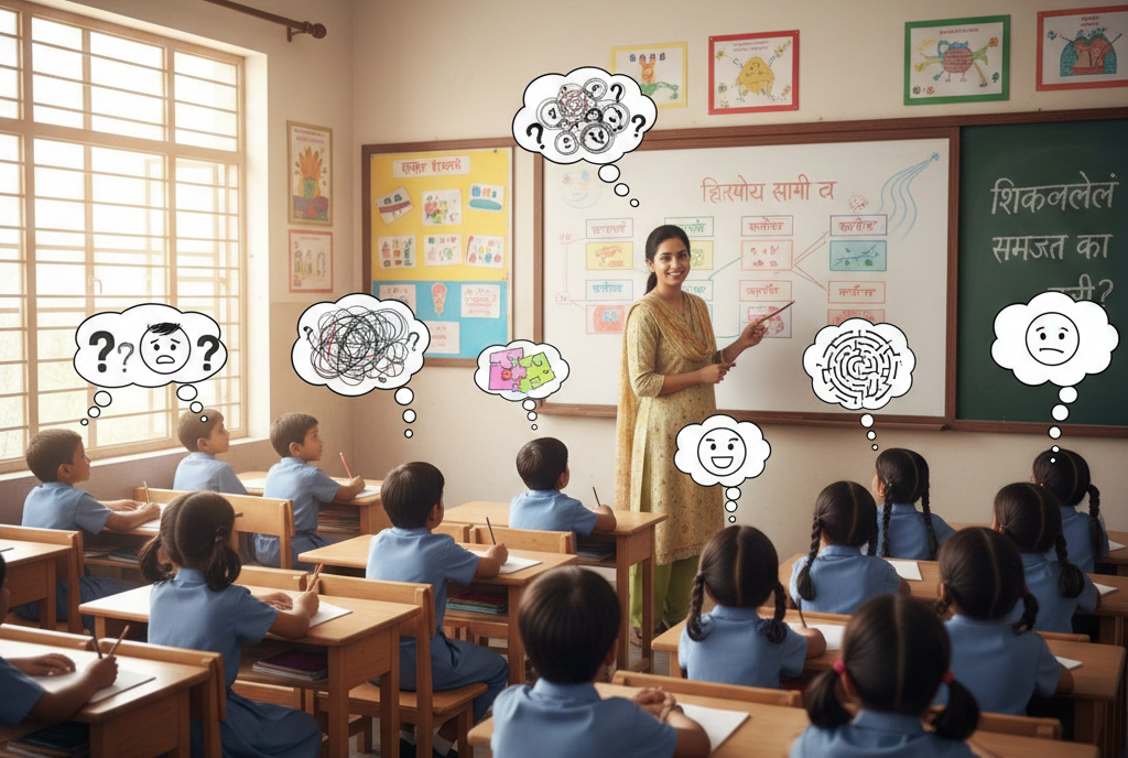 मुलं वर्गात लक्ष देऊन ऐकतात तरीही त्यांना शिकवलेलं समजत का नाही?